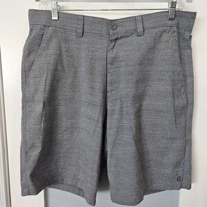 Hang Ten Charcoal Flat Front Shorts